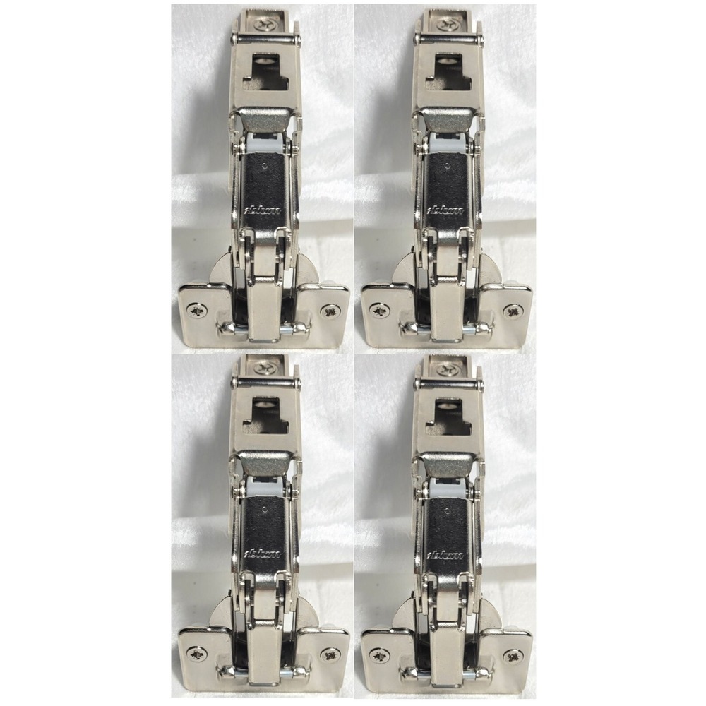 4 Count Blum Clip Top 170° Full Overlay European Cabinet Hinges 70655